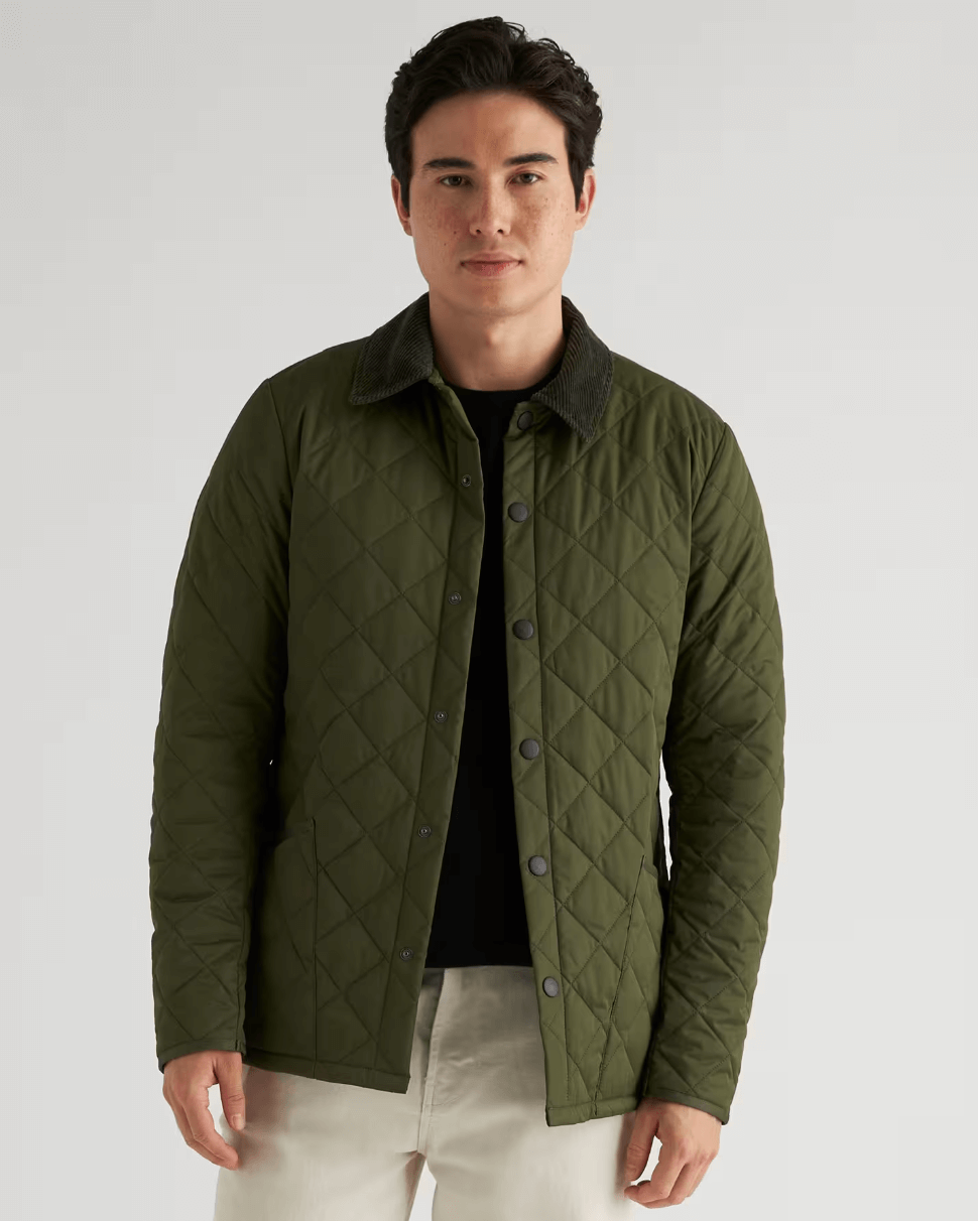 quince men's quilted jacket